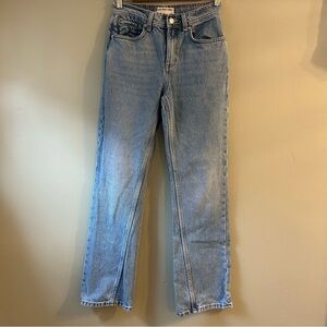 We the Free Xena High Rise Slim Straight Jeans